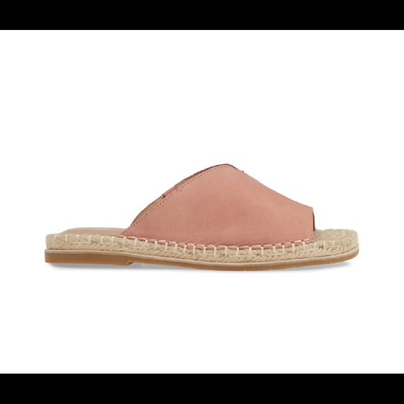 EILEEN FISHER Milly Espadrille Slide Sandal Pink - Picture 6 of 8